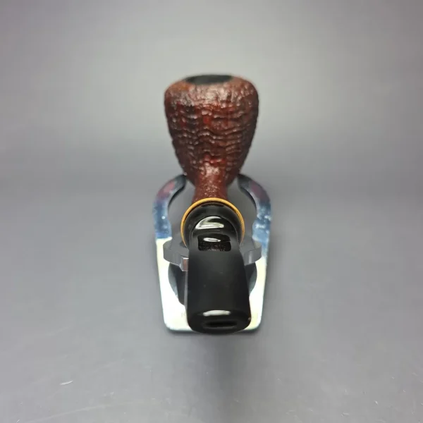 Pete Prevost Sandblasted Acorn w/ Boxwood Estate Briar Pipe, American Estates - Image 5