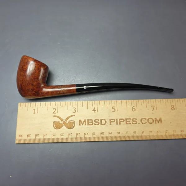 Stanwell Reg Era Hand Made 30H Smooth Peewit Churchwarden Estate Briar Pipe, Danish Estates - Image 9