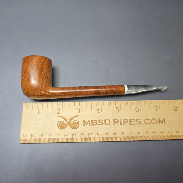 Edward's XL Smooth Canadian w/ Acrylic Estate Briar Pipe, American Estates - Image 12