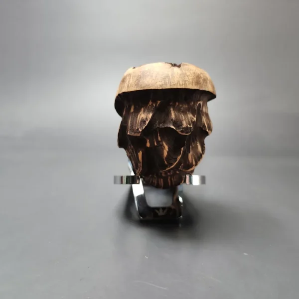 Nording Spruce Matte Partially Rusticated Freehand Estate Briar Pipe, Unsmoked - Image 3