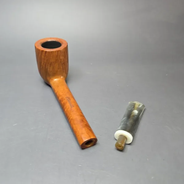 Edward's XL Smooth Canadian w/ Acrylic Estate Briar Pipe, American Estates - Image 15