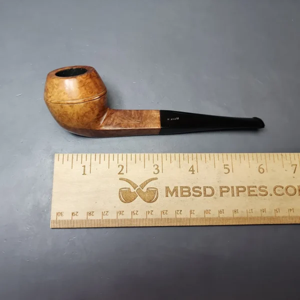 P. Viou Super Bruyere Extra 750 Smooth Bulldog Estate Briar Pipe, French Estates - Image 8