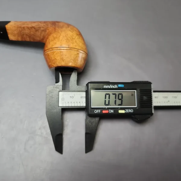 P. Viou Super Bruyere Extra 750 Smooth Bulldog Estate Briar Pipe, French Estates - Image 9