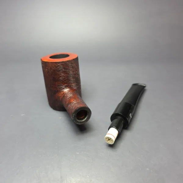 Stanwell Brushed Partially Rusticated Poker Estate Briar Pipe Unsmoked, 9mm - Image 10