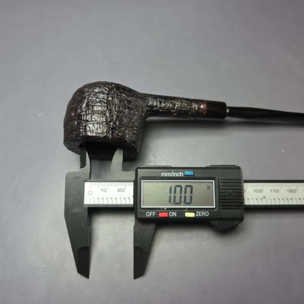 Stanwell c.1960s 89R Hand Made Sandblasted Pot Estate Briar Pipe, Danish Estates - Image 10