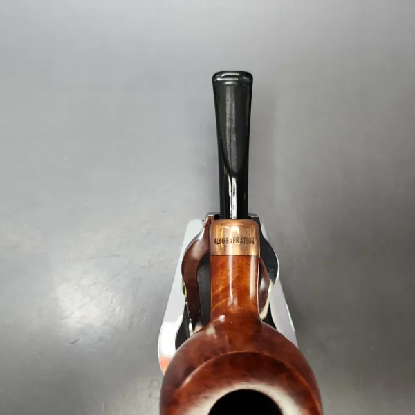 4th Generation (by Ascorti) Forza Fiano 1931 Smooth Apple Estate Briar Pipe, Unsmoked - Image 5