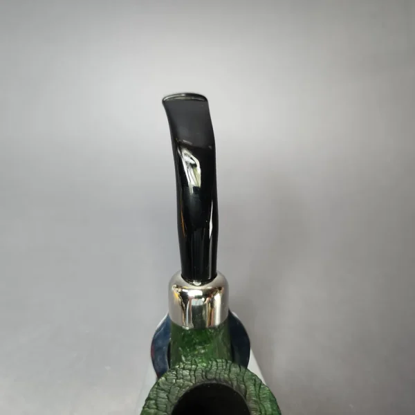 Petersons 2020 St Patrick's Day 05 Sandblasted Calabash Estate Briar Pipe, Irish Estates - Image 5