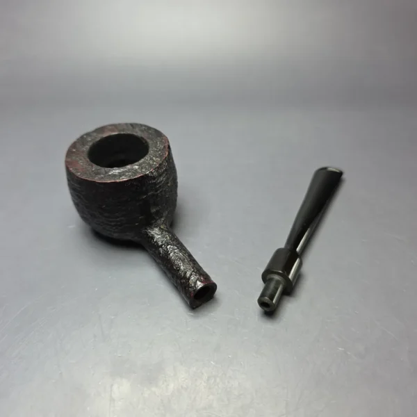 Stanwell c.1960s 89R Hand Made Sandblasted Pot Estate Briar Pipe, Danish Estates - Image 11