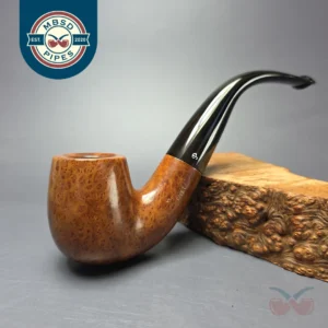 Peterson Kapet 220 Smooth Bent Billiard Estate Briar Pipe, Irish Estates