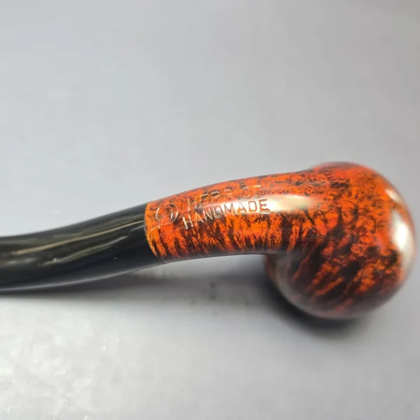 Herriot Pipes Smooth Asymmetric Egg Handmade Briar Pipe, New - Image 8