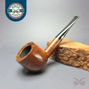 GBD Pre-1980s Ebony 789 Smooth Pot Estate Briar Pipe, English Estates
