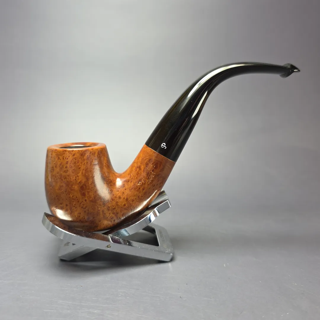 Peterson Kapet 220 Smooth Bent Billiard Estate Briar Pipe, Irish Estates - Image 2
