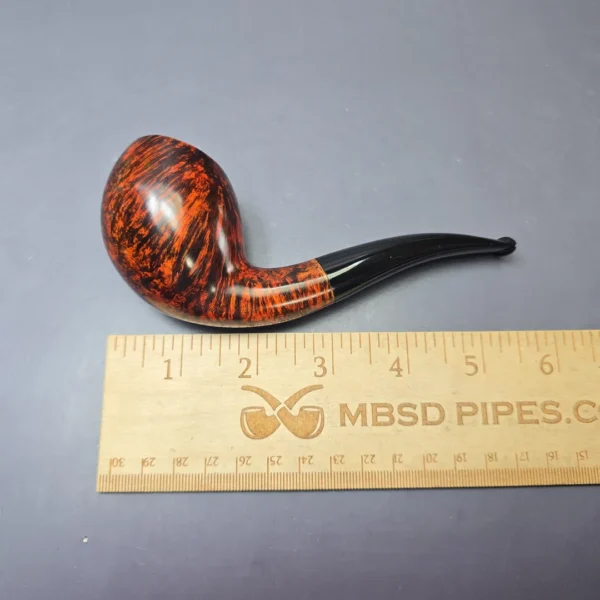 Herriot Pipes Smooth Asymmetric Egg Handmade Briar Pipe, New - Image 9