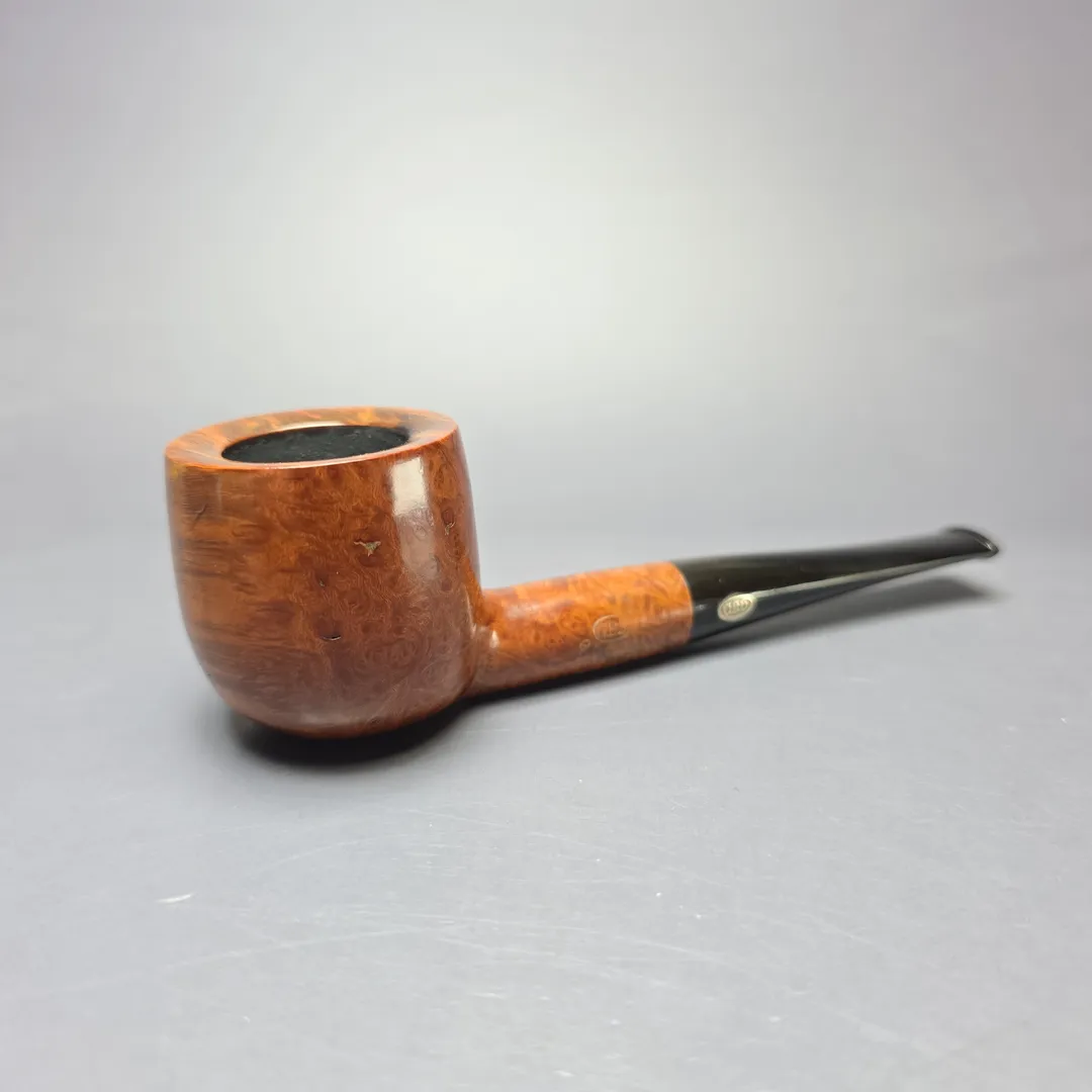 GBD Pre-1980s Ebony 789 Smooth Pot Estate Briar Pipe, English Estates - Image 2