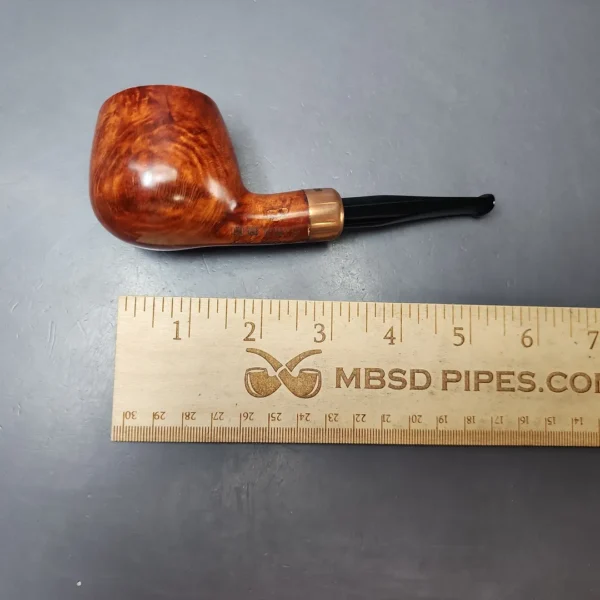 4th Generation (by Ascorti) Forza Fiano 1931 Smooth Apple Estate Briar Pipe, Unsmoked - Image 8