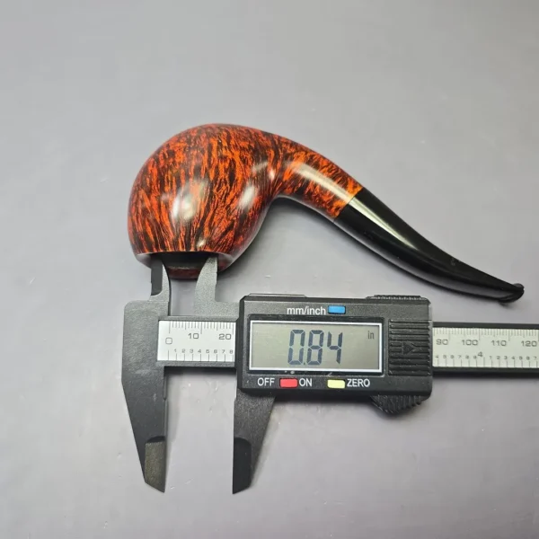 Herriot Pipes Smooth Asymmetric Egg Handmade Briar Pipe, New - Image 10