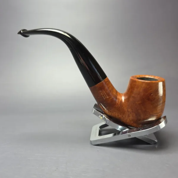 Peterson Kapet 220 Smooth Bent Billiard Estate Briar Pipe, Irish Estates - Image 4