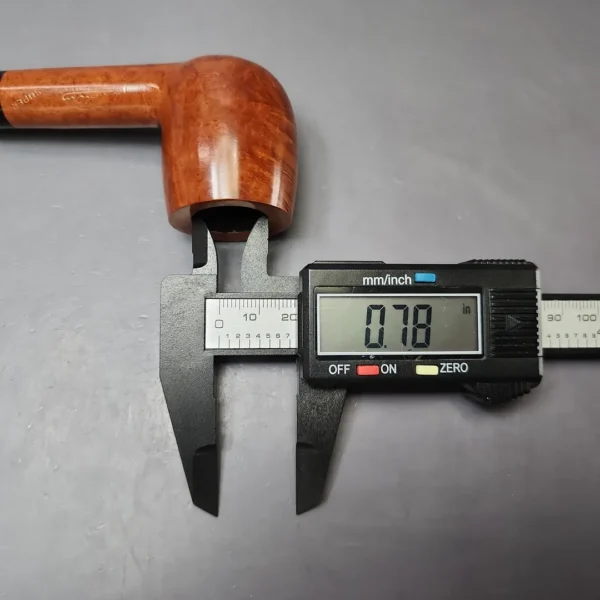 P. Viou Super Bruyere Extra 140 S Smooth Billiard Estate Briar Pipe, French Estates - Image 9