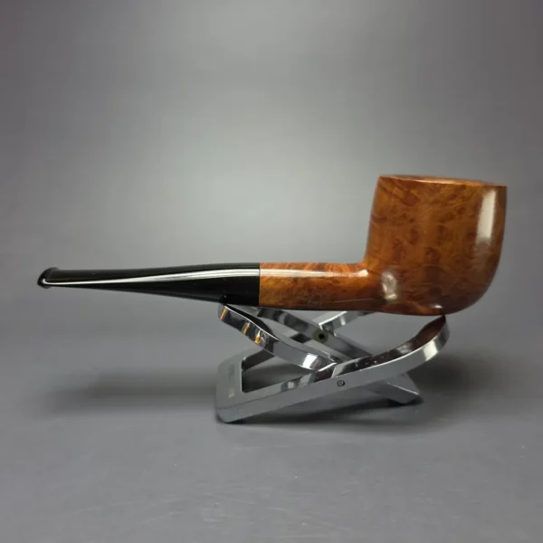 GBD Pre-1980s Ebony 789 Smooth Pot Estate Briar Pipe, English Estates - Image 5