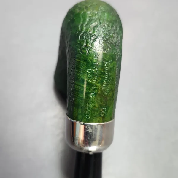 Petersons 2020 St Patrick's Day 05 Sandblasted Calabash Estate Briar Pipe, Irish Estates - Image 10