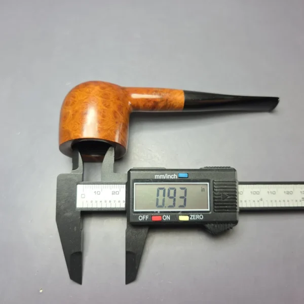 GBD Pre-1980s Ebony 789 Smooth Pot Estate Briar Pipe, English Estates - Image 9