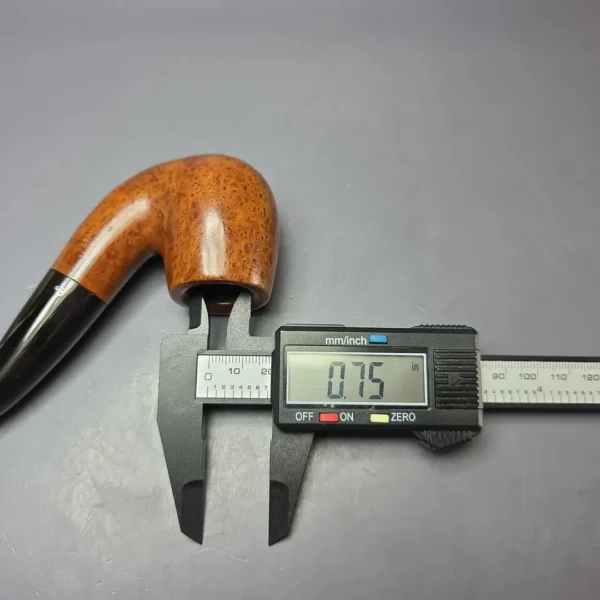 Peterson Kapet 220 Smooth Bent Billiard Estate Briar Pipe, Irish Estates - Image 10