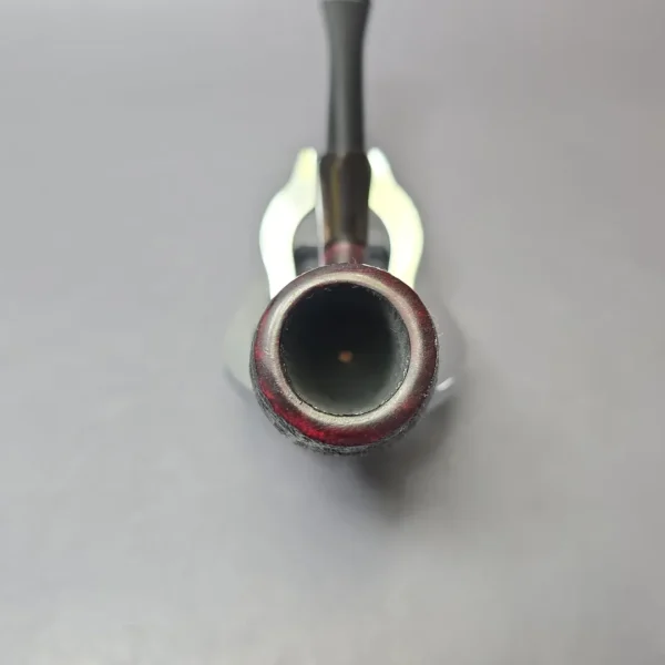 Herriot Pipes Partially Sandblasted Cutty w/ Horn Briar Pipe, Unsmoked - Image 5