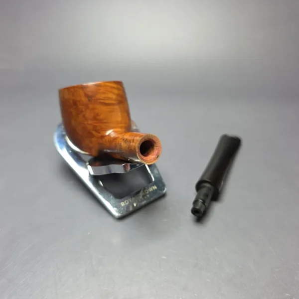 GBD Pre-1980s Ebony 789 Smooth Pot Estate Briar Pipe, English Estates - Image 11