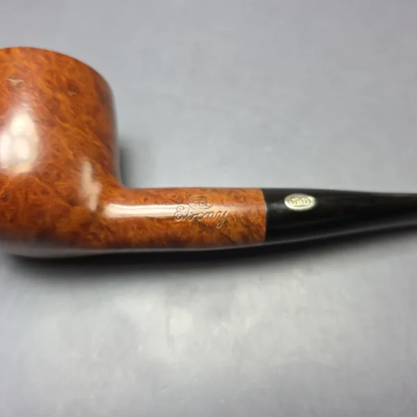 GBD Pre-1980s Ebony 789 Smooth Pot Estate Briar Pipe, English Estates - Image 12
