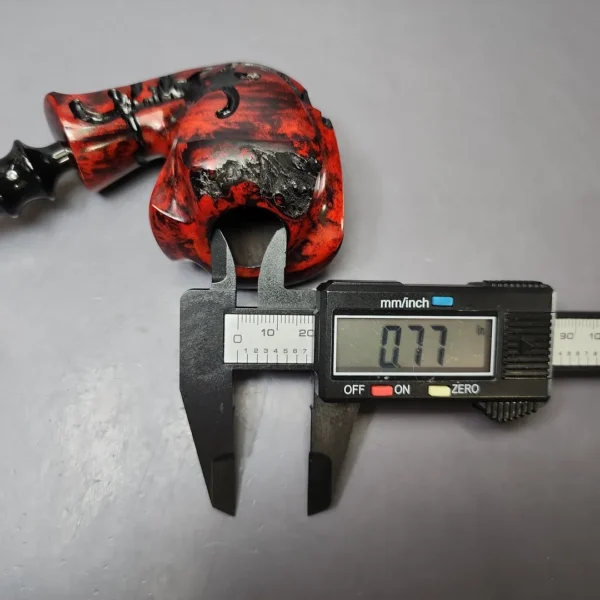 Nording Fantasy Partially Rusticated Freehand Estate Briar Pipe, Unsmoked - Image 9