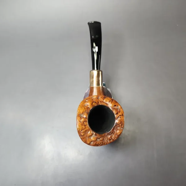 Castello Collection Great Line Smooth Freehand w/ Silver Estate Briar Pipe, Italian Estates - Image 6