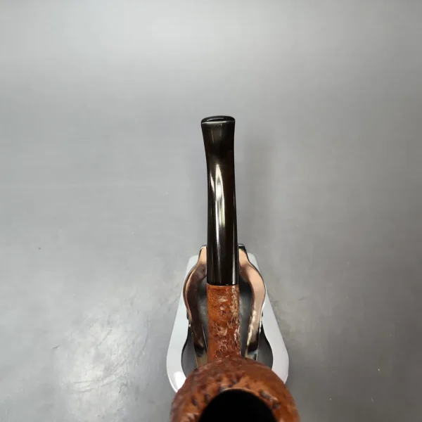 SON (Skovbo & Nording, 1950s-60s) Sandblasted Stack Estate Briar Pipe, Danish Estates - Image 6