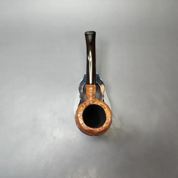 SON (Skovbo & Nording, 1950s-60s) Sandblasted Stack Estate Briar Pipe, Danish Estates - Image 7