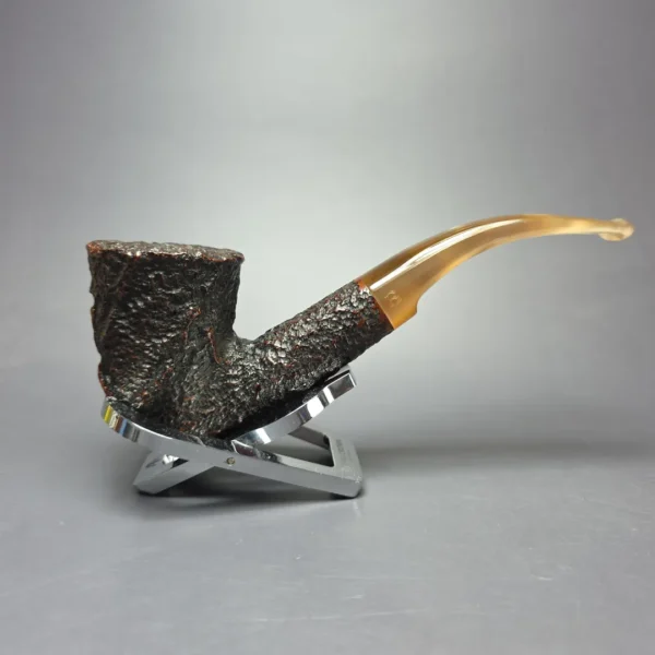 Savinelli Estella 611 EX Rusticated Dublin Estate Briar Pipe, Italian Estates - Image 3