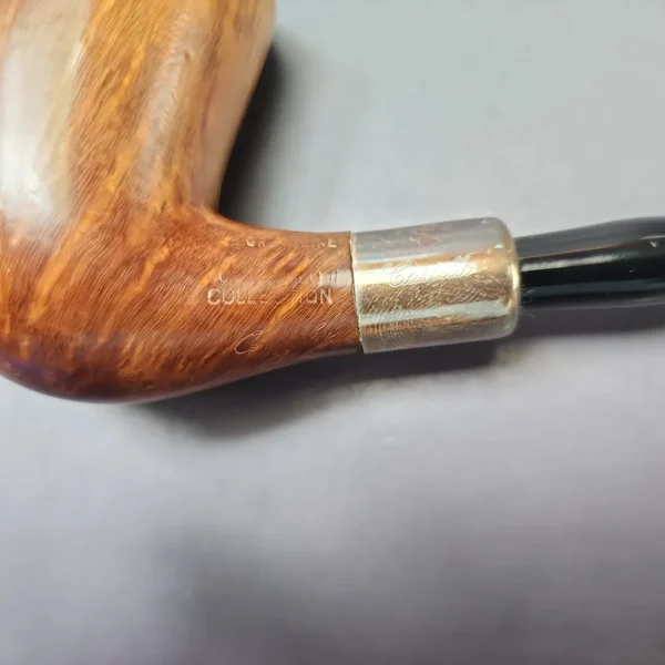Castello Collection Great Line Smooth Freehand w/ Silver Estate Briar Pipe, Italian Estates - Image 10