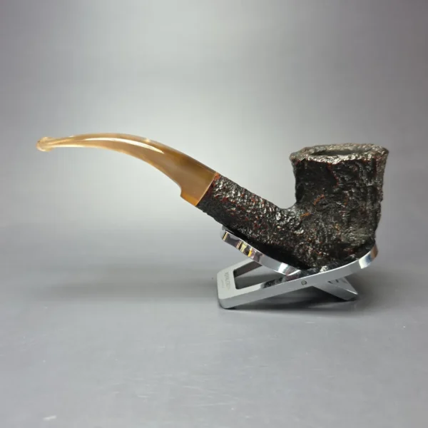 Savinelli Estella 611 EX Rusticated Dublin Estate Briar Pipe, Italian Estates - Image 5