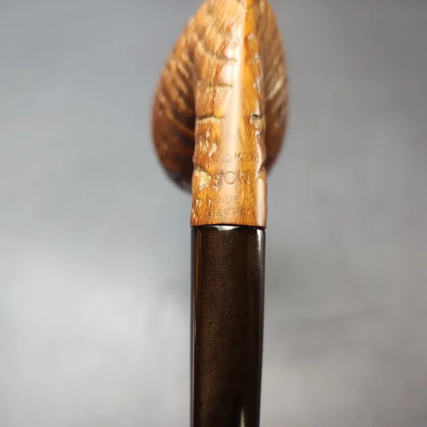 SON (Skovbo & Nording, 1950s-60s) Sandblasted Stack Estate Briar Pipe, Danish Estates - Image 11