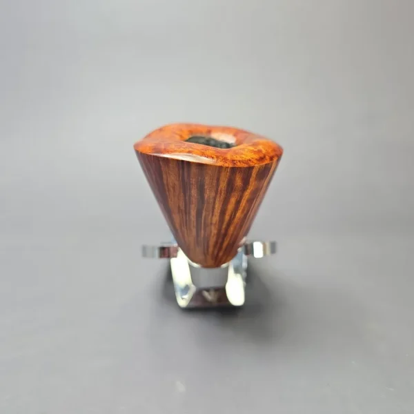 Herriot Pipes Smooth Asymmetric Dublin Handmade Briar Pipe, New - Image 3