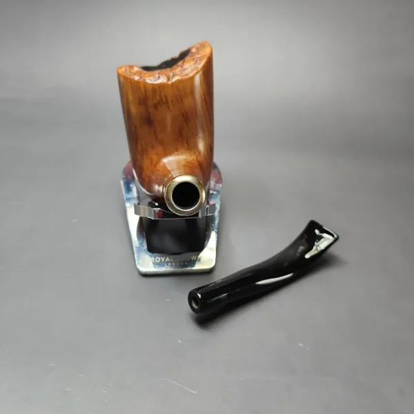 Castello Collection Great Line Smooth Freehand w/ Silver Estate Briar Pipe, Italian Estates - Image 12