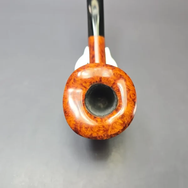 Herriot Pipes Smooth Asymmetric Dublin Handmade Briar Pipe, New - Image 5