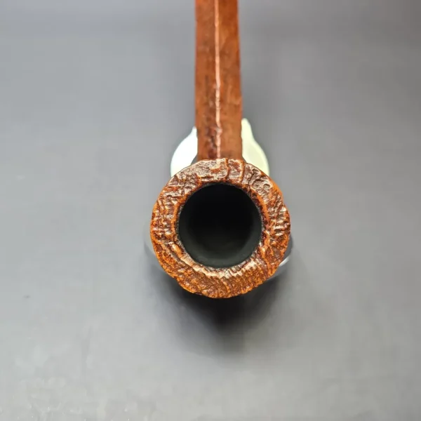 Aldo Velani Grande 39 XL Sandblasted Canadian Estate Briar Pipe, Italian Estates - Image 5
