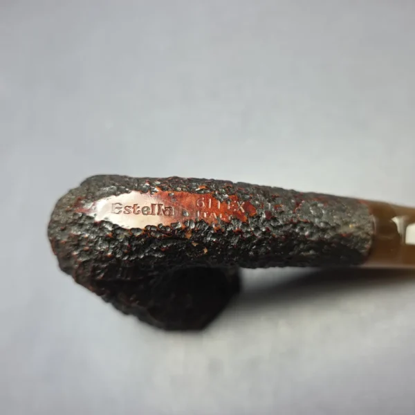 Savinelli Estella 611 EX Rusticated Dublin Estate Briar Pipe, Italian Estates - Image 8