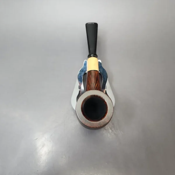 MBSD Briars by Vitale Sienna Contrast Smooth Billiard w/ Boxwood Briar Pipe, New - Image 6