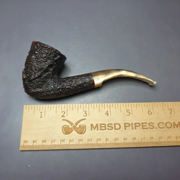 Savinelli Estella 611 EX Rusticated Dublin Estate Briar Pipe, Italian Estates - Image 9