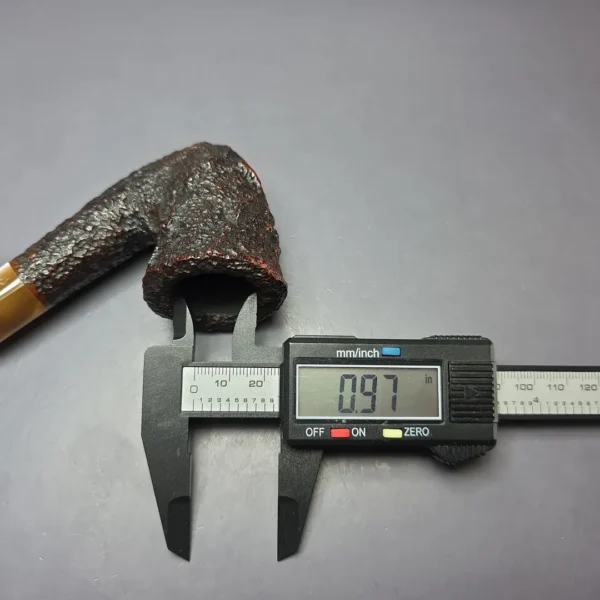 Savinelli Estella 611 EX Rusticated Dublin Estate Briar Pipe, Italian Estates - Image 10