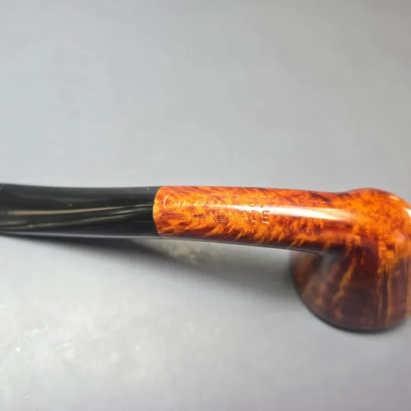 Herriot Pipes Smooth Asymmetric Dublin Handmade Briar Pipe, New - Image 8