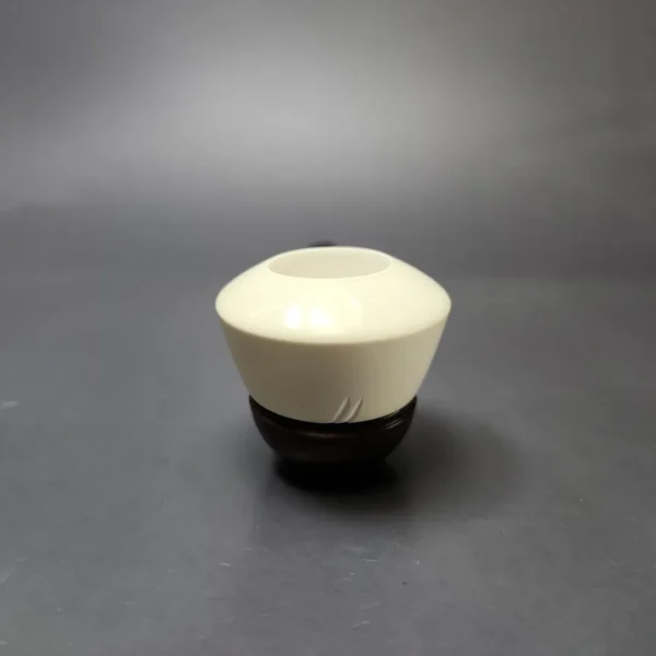 Falcon Extra Dental w/ MBSD Meerschaum Rhodesian Block Meerschaum Bowl Pipe, New - Image 3