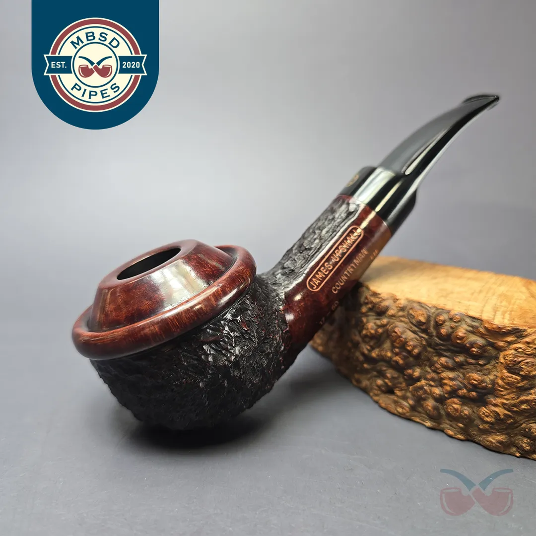 James Upshall Limited Edition Countryman Rhodesian Estate Briar Pipe, Unsmoked
