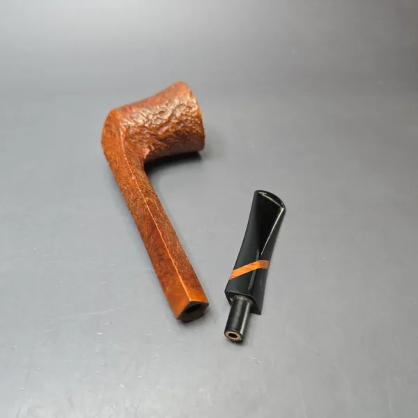 Aldo Velani Grande 39 XL Sandblasted Canadian Estate Briar Pipe, Italian Estates - Image 11