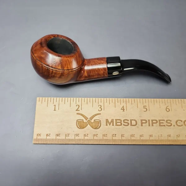 GBD Pre-1980s New Standard Colossus 75 Smooth Bullmoose Rhodesian Estate Briar Pipe, English Estates - Image 8
